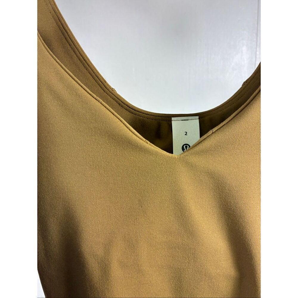 Lululemon NWT Align Tank Top in Mustard Size 2 - Picture 2 of 7